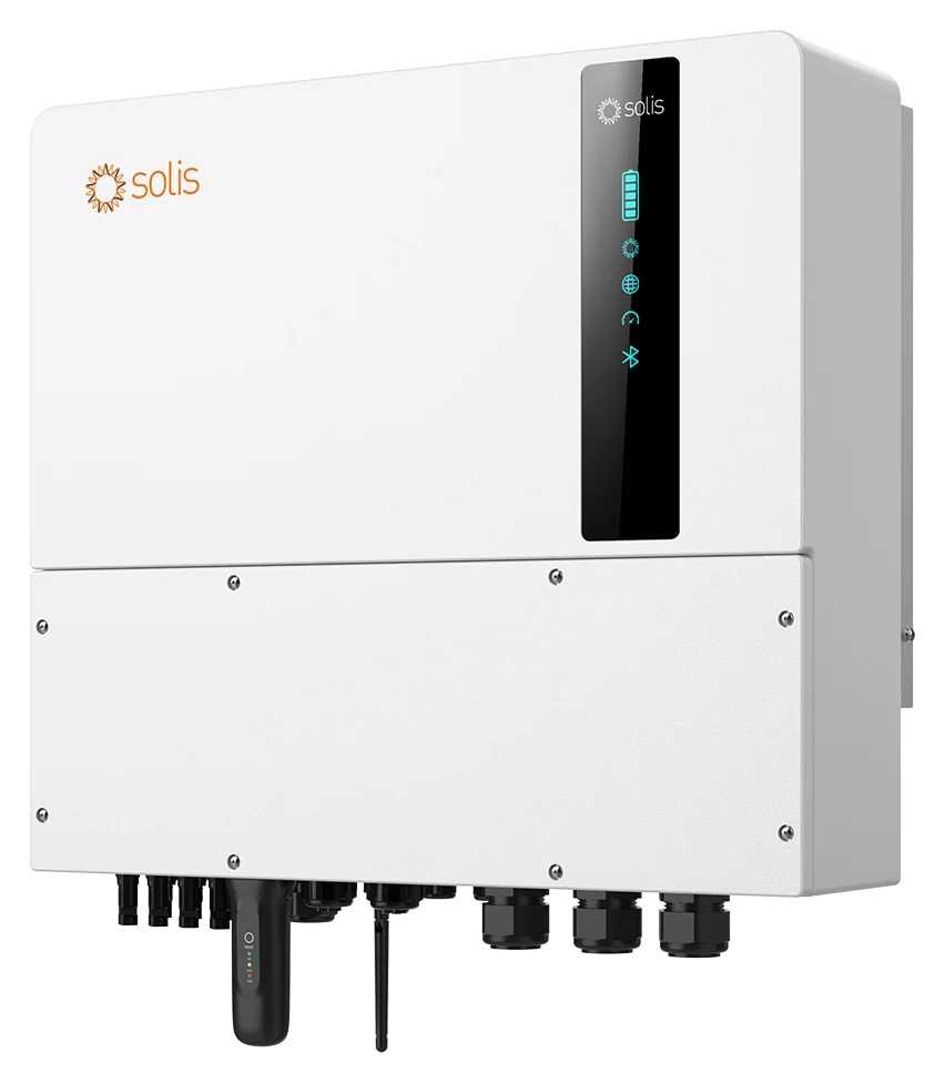Solis Omvormer S6-EH3P10K-LVNDH, 3x230V, 4 MPPT 4 IN, WIFI/LAN, US AFCI, Hybride, HV, Meter+CT's, ND