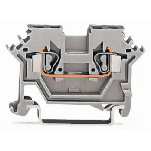 Wago Serie 280 Verbindingsrijgklem 0,08-2,5mm² eendr. 0,08-2,5mm² meerdr. Grijs