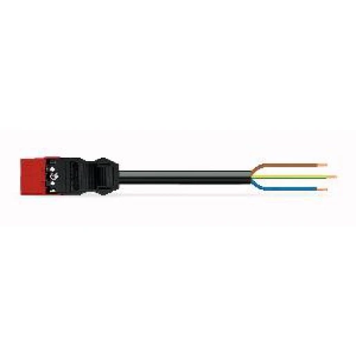 Wago Serie 771 Patchkabel gebouwinstallatie 3p Stekker Vrij kabeluiteinde 5000mm