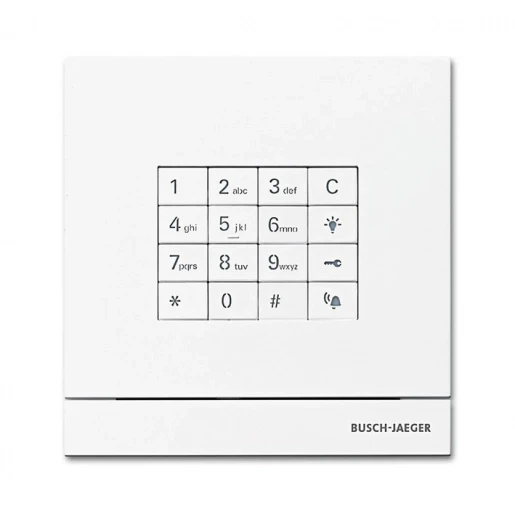 ABB Busch-Jaeger Welcome Toetsenbord buitenpost wit 2CKA008300A0416