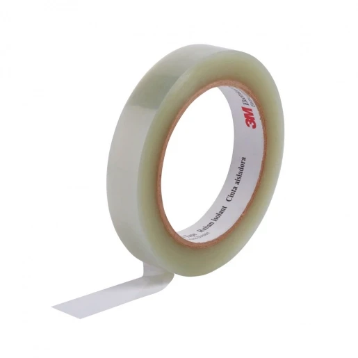 3M POLYESTER TAPE 5 130°C 5500V TRANSP 15MMX66M