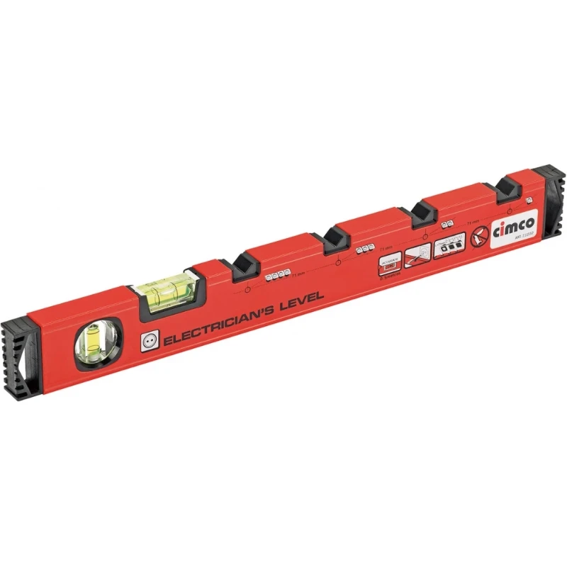 Cimco Markeerwaterpas 480mm 2 libellen Aluminium 211552