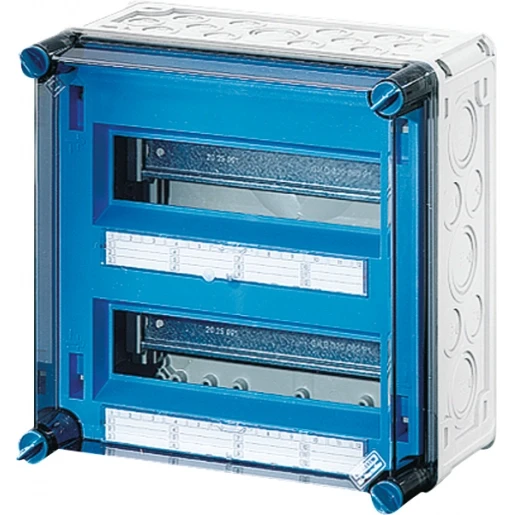Hensel Enymod Automatenbehuizing leeg 2x12 modulen Kunststof IP65 MI 1224