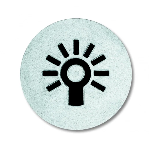 ABB Busch-Jaeger SI voelbaar transparant licht symbool Symbool "licht" 2CKA001714A0295