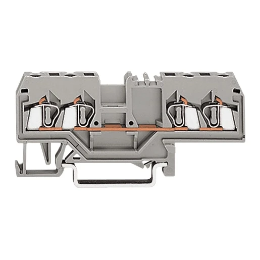 Wago Serie 280 Verbindingsrijgklem 0,08-2,5mm² eendr. 0,08-2,5mm² meerdr. Grijs