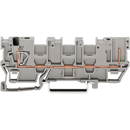 Wago Serie 769 Verbindingsrijgklem 0,08-4mm² eendr. 0,08-4mm² meerdr. Grijs
