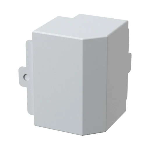 GGK LFG Buitenhoekstuk 60x60mm RAL 9010 11857G