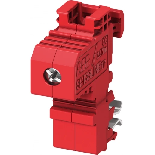 ABB KLEM MAX 160A 10MM2 SMISSLINE VOOR HULPRAIL VOEDING EN UITGANG