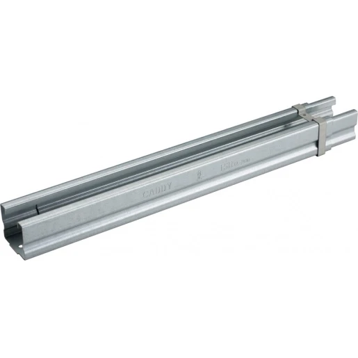 nVent Caddy Rod Lock montagerail C-profiel rug geperforeerd 22.2mm 546x41x35mm elektrolytisch verzinkt 366593
