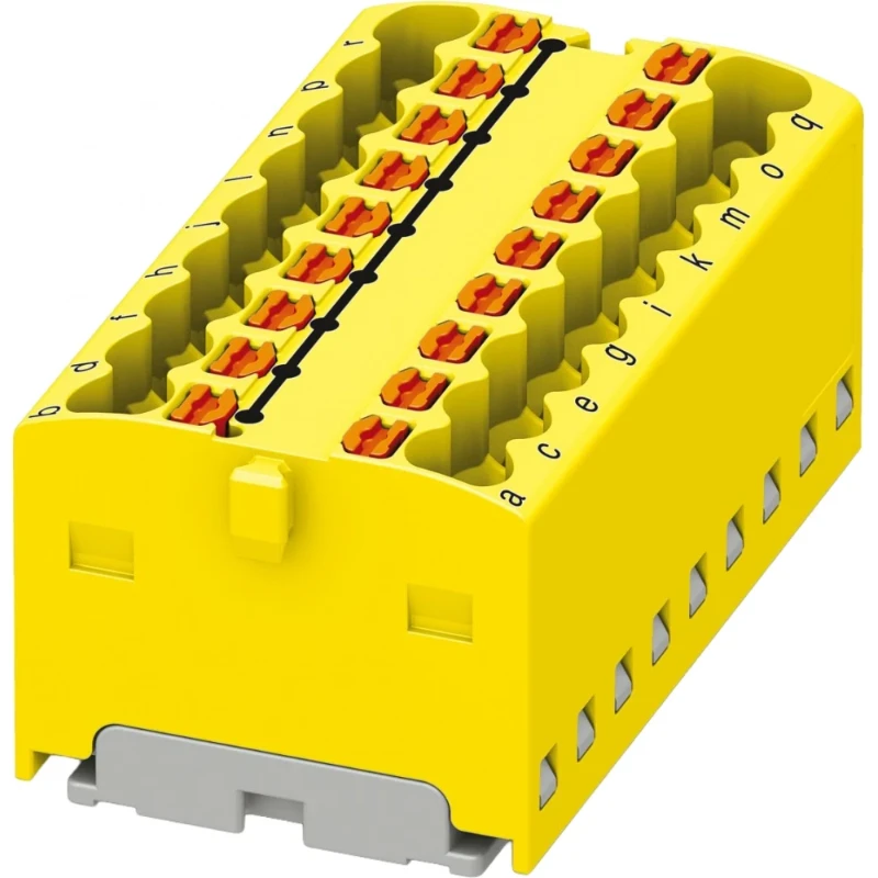 Phoenix Contact PTFIX Verbindingsrijgklem 0,14-1,5mm² eendr. 0,14-1,5mm² meerdr. Geel