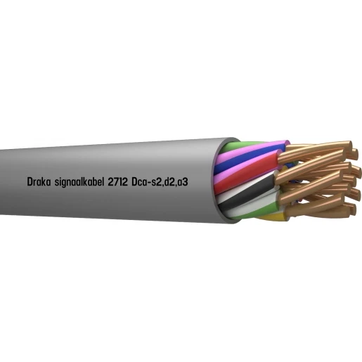 Draka 2700 Signaalkabel Dca Grijs 12x0,8mm
