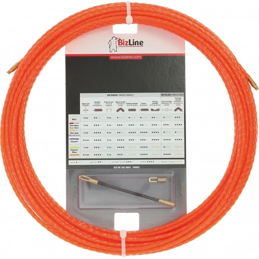 Bizline Polyester trekveer mono trekoog M5 Ø5 15m BIZ 760027