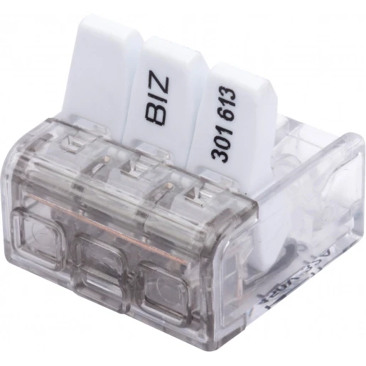 Bizline Verbindingsklem Biz'Wing 3x4mm transparant