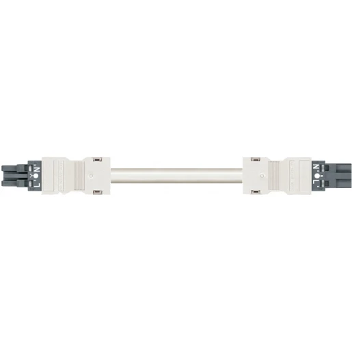 Wago SERIE 771 Patchkabel gebouwinstallatie 2p Contrastekker (female) Stekker 4000mm
