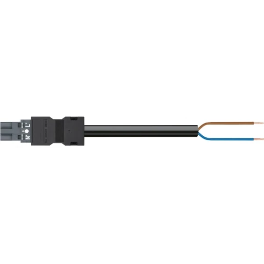 Wago SERIE 771 Patchkabel gebouwinstallatie 2p Stekker Vrij kabeluiteinde 3000mm