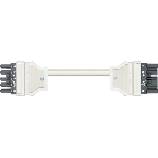 Wago SERIE 771 Patchkabel gebouwinstallatie 5p Contrastekker (female) Stekker 1000mm
