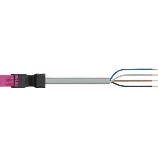 Wago SERIE 891 Patchkabel gebouwinstallatie 4p Stekker Vrij kabeluiteinde 2000mm