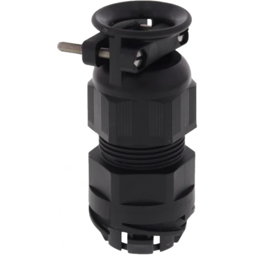 Wiska Push-in kabelwartel polyam IP68 M25 trekontl. doorlaat 9-17mm zwrt ESKVZP25