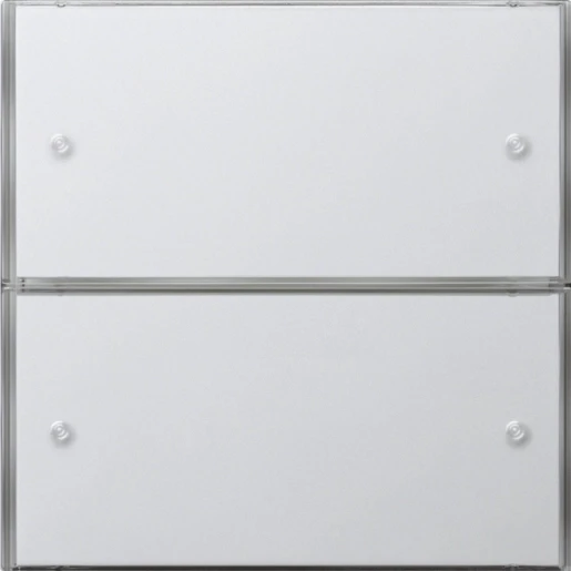 Gira F100 KNX tastsensensor komfort KNX 2-voudig wit inbouw IP20 RAL 9010 2032112