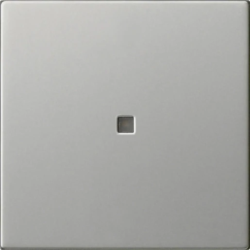 Gira System 55 draadloos bedieningselement edelstaal enkelvoudig RVS 5495600