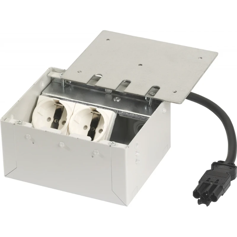 OCS Tetra mini 2x 230V RA + 1x leeg 0,5m GST18-3 deksel tbv parket