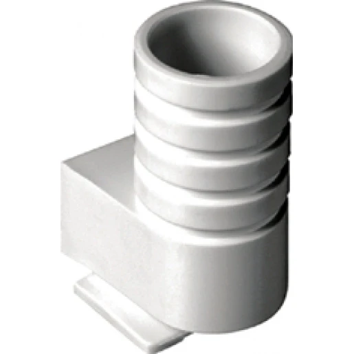 Jung NaV kanaalinvoerstuk voor buis 16mm wit RAL 1013 13