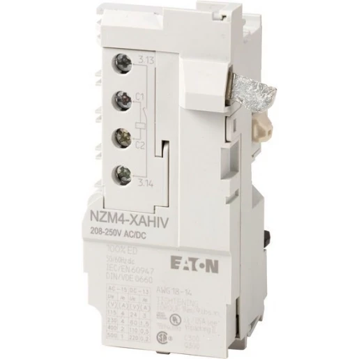 Eaton Arbeidsstroomafschakelspoel nzm4 1xvoorijlend 208-250vac/dc