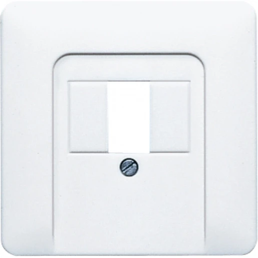 Jung CD range afdekplaat contactdoos cd500 TAE 1 connector MetaalZonder label brons CD569TGB