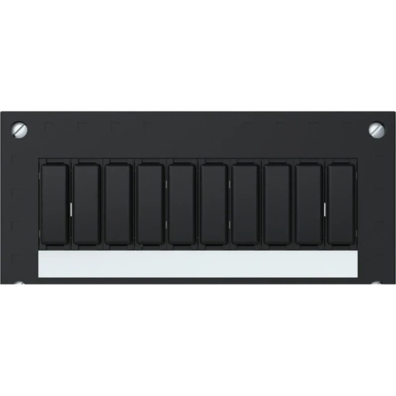 ABB Hafonorm Installatiekast leeg met sleuf 177mm 1x10 modulen Kunststof IP20 1SPF006929F0510