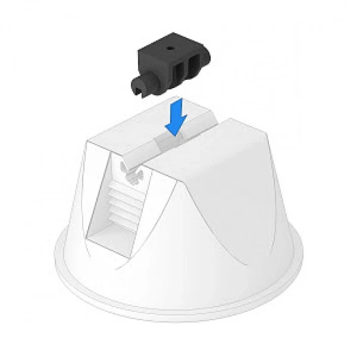 OBO Universele adapter voor dakleidinghouder ø 4mm pp zwart