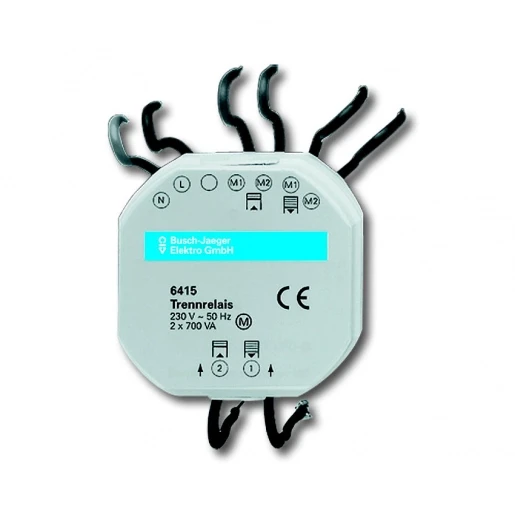 ABB Busch-Jaeger Balance Jaloezie scheidingsrelais 2-voudig Wit 2CKA006410A0302