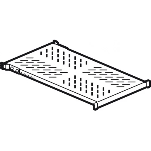 Legrand LCS2 Componenten uitbouw kast Ladegeleider H44mm B482mm D820mm