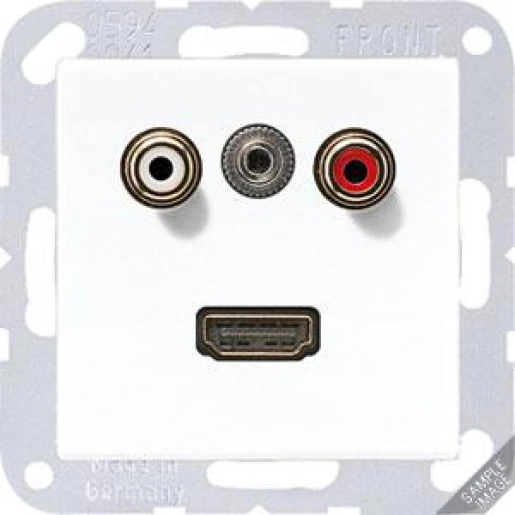 Jung A range afdekking a500 audio/jack/hdmi MAA1082ANM