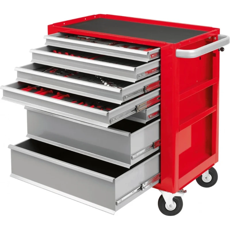 Cimco Gereedschapswagen compleet 7 lades 177502