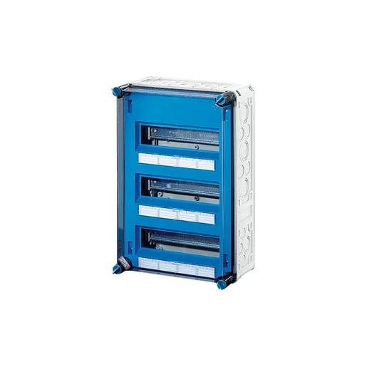 Hensel Enymod Automatenbehuizing leeg 3x12 modulen Kunststof IP65 MI 1336