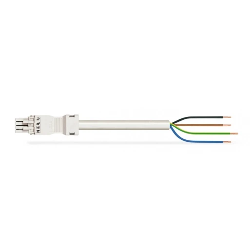 Wago Serie 891 Patchkabel gebouwinstallatie 4p Contrastekker (female) Vrij kabeluiteinde 7000mm