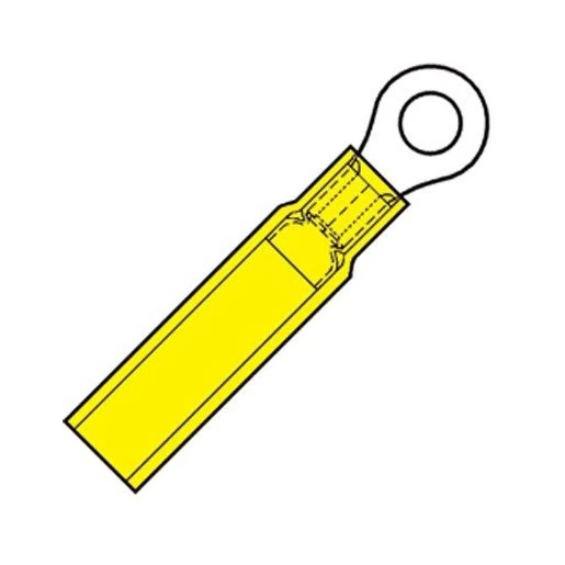 Klemko Waterdichte Föhnringkabelschoen M-5 voor 4,0-6,0 mm2