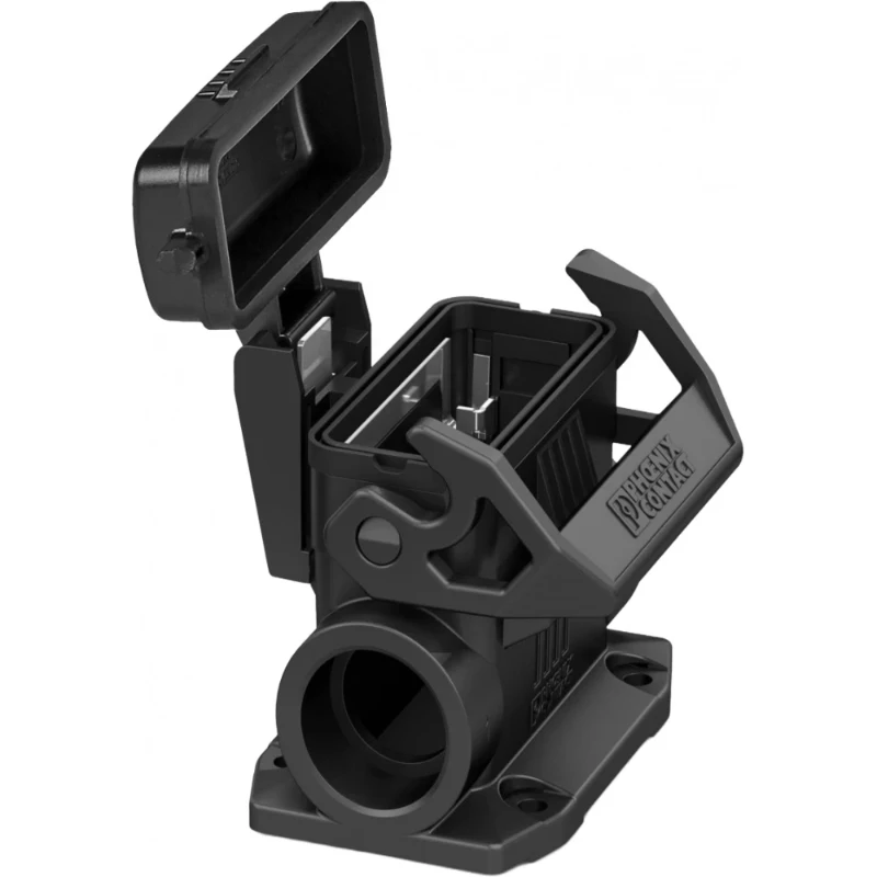 Phoenix Contact HC Behuizing rechthoekige connectoren IP66 B51mm H52mm Sokkelbehuizing Zij
