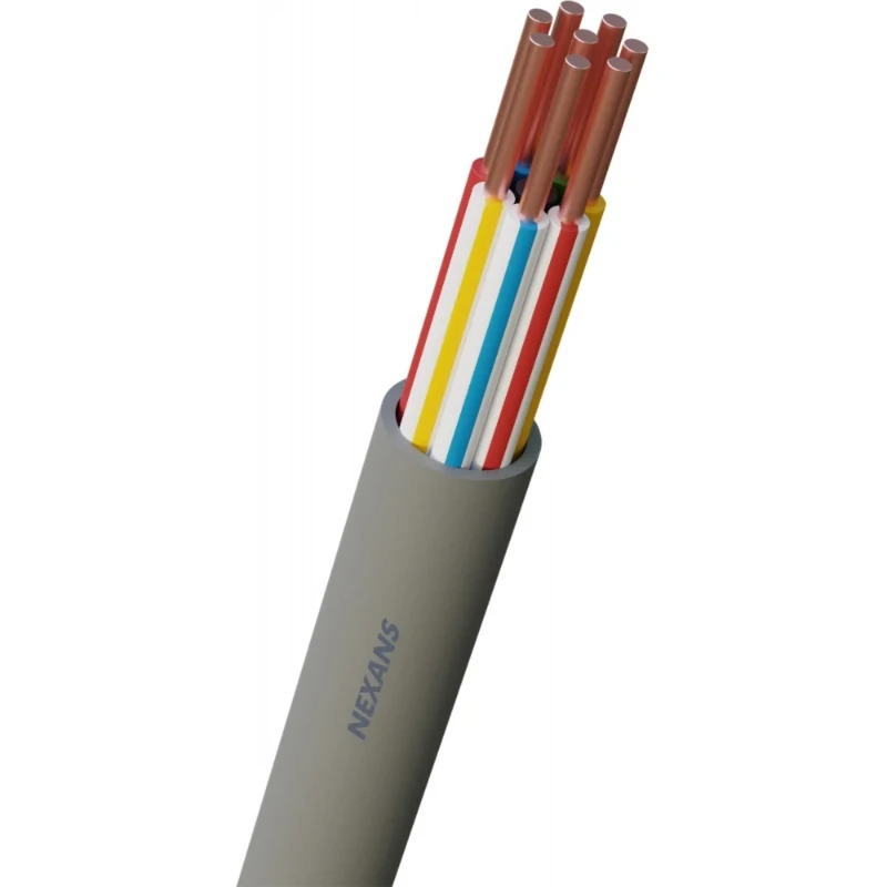 Nexans 2YH CCA SIGNAALKABEL 8X0,8MM GRIJS MTR
