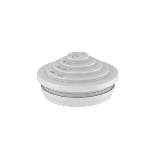 OBO INSTEEKAFDICHTING VOOR 3MM WANDDIKTE M25 PE LICHTGRIJS 7035