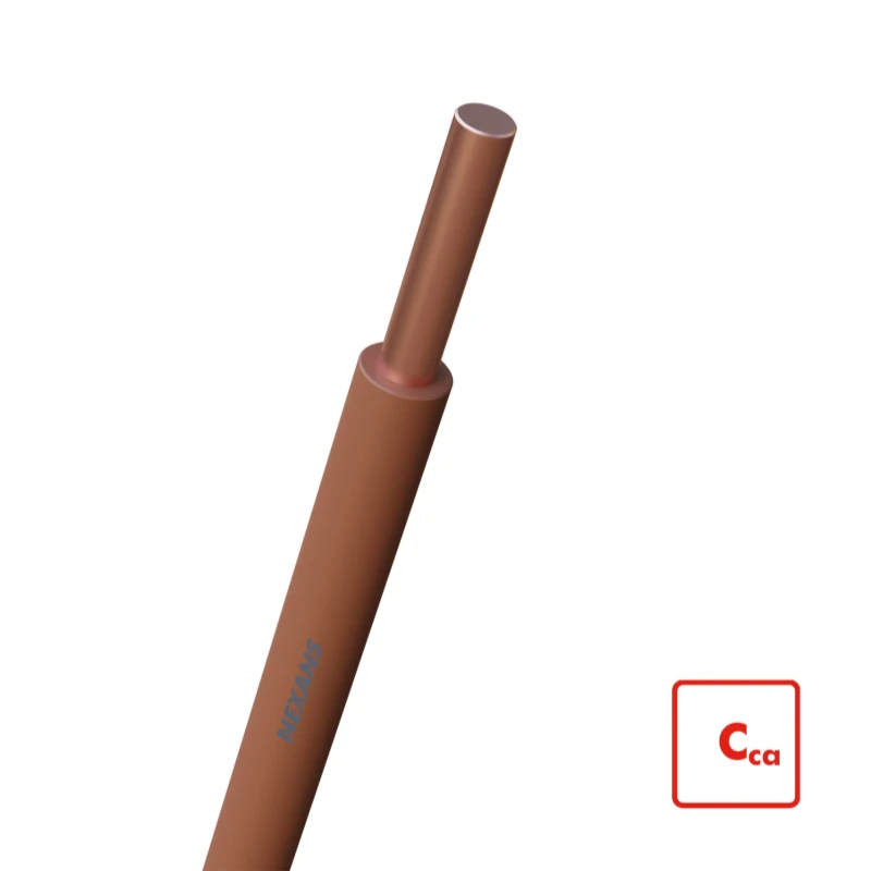 Nexans H07Z1-U Cca Installatiedraad 6mm² bruin 100M 10540479