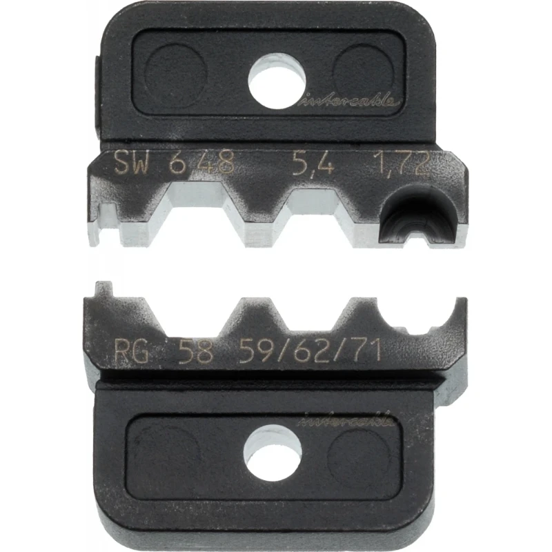 Intercable UE IC persinzetstuk coax-steekverbinder BNC UEBNC