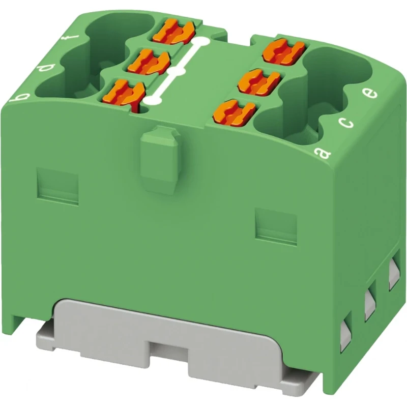 Phoenix Contact PTFIX Verbindingsrijgklem 0,14-1,5mm² eendr. 0,14-1,5mm² meerdr. Groen