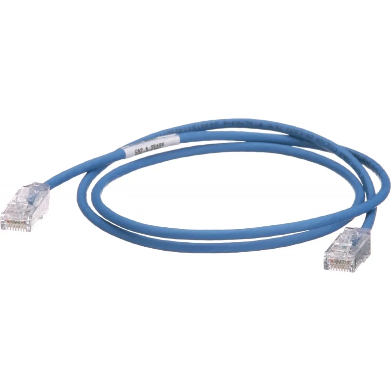 Panduit Koperen patchkabel performance 28AWG LSZH U / UTP Cat6 RJ45 8(8) 2.5M blauw UTP28SP2.5MBU