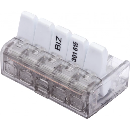 Bizline Verbindingsklem Biz'Wing 5x4mm transparant