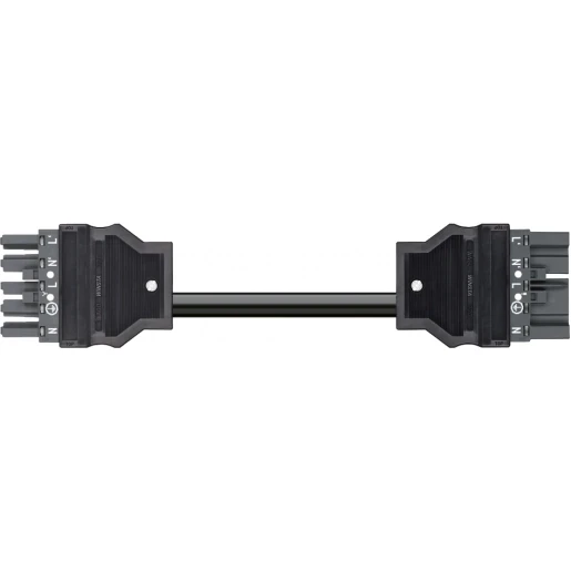 Wago SERIE 771 Patchkabel gebouwinstallatie 5p Contrastekker (female) Stekker 2000mm