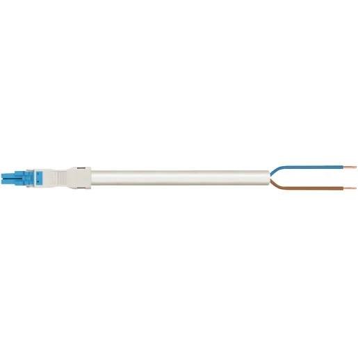 Wago SERIE 891 Patchkabel gebouwinstallatie 2p Contrastekker (female) Vrij kabeluiteinde 8000mm
