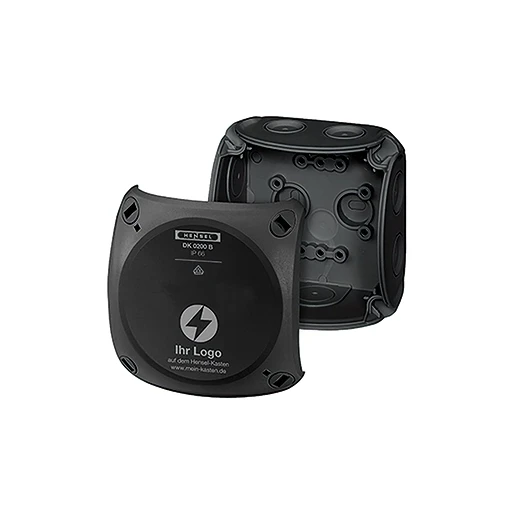 Hensel MB Kabeldoos IP66 BM1 zonder klem M20 membranen Zwart