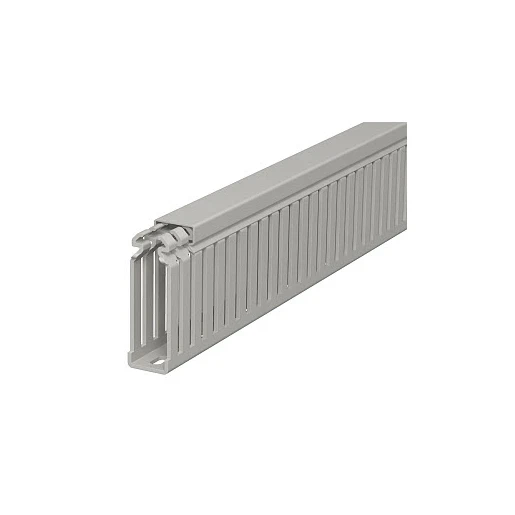 OBO Bedradingskoker 75x25x2000mm PVC grijs RAL 7030 6178320