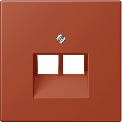 Jung LS range Afdekking centraalplaat LC32110 UAE/IAE 2 connectoren Zonder label LC969-2UA232